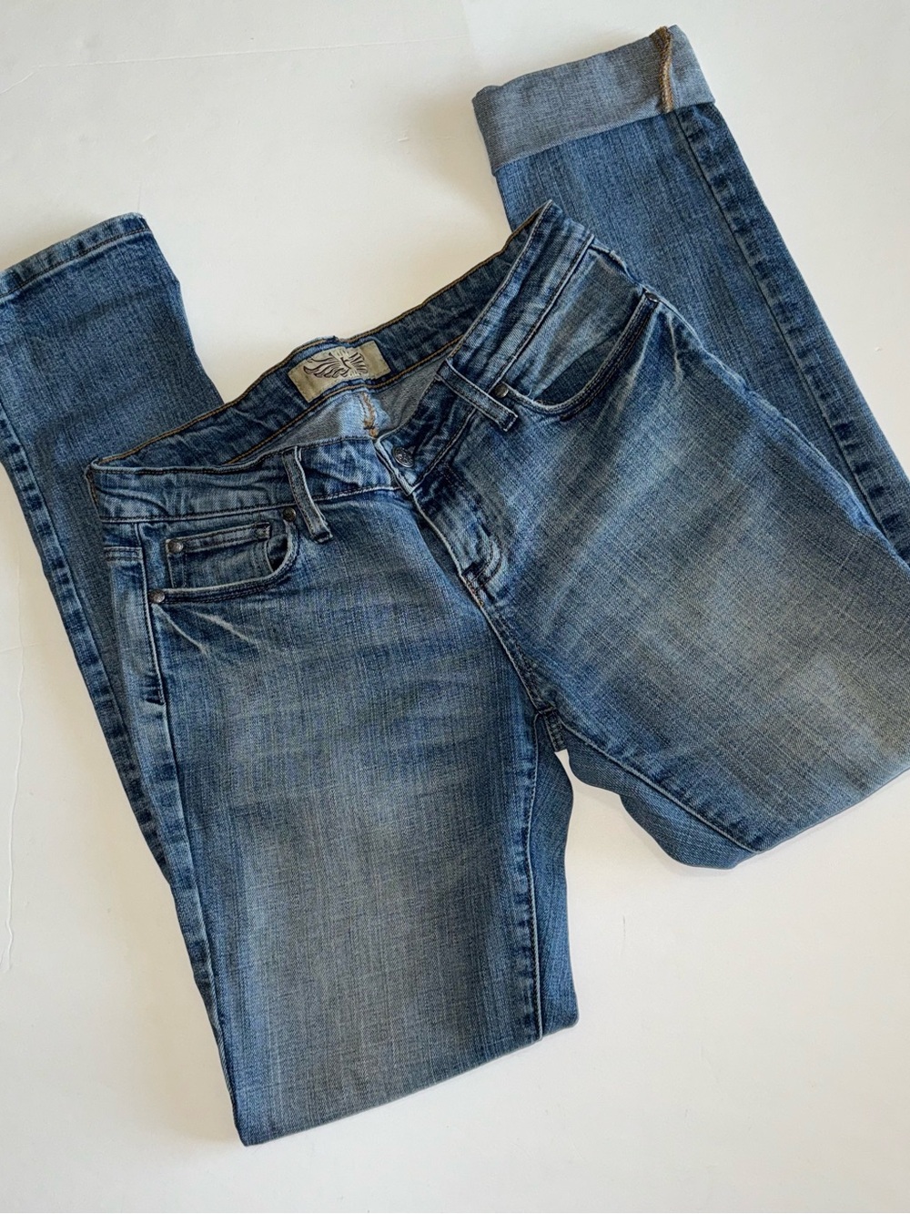Hint Jeans Y2K Studded Pocket Skinny Jeans Size 9